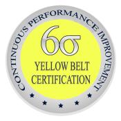 Six Sigma Yellow Belt Certification - Self Study